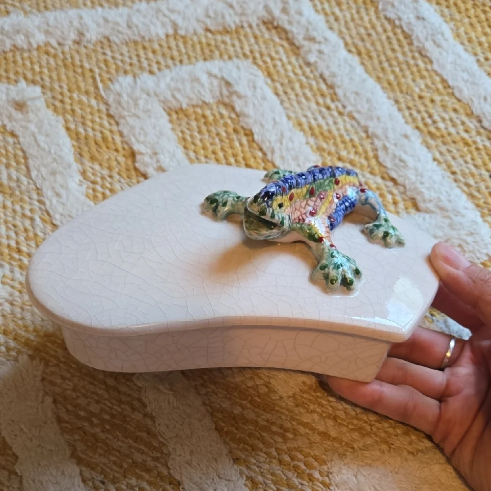 Antoni Gaudi Box With Lizard